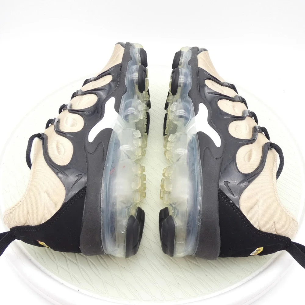 Nike Air VaporMax Plus Khaki Black White DX3720-200 Mens 11.5 Running Shoes